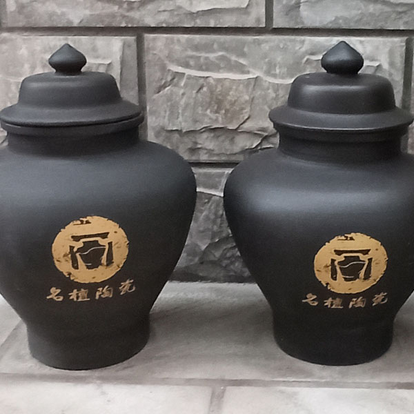 黑陶定制土陶壇