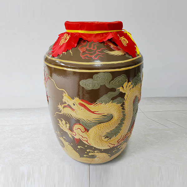 定制酒壇龍鳳呈祥